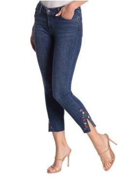Women’s Levi’s Dark Blue Embroidered Jeans
